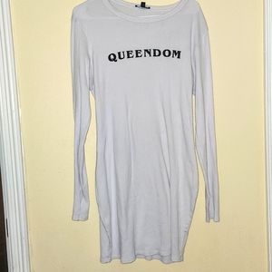 Fashion Nova White Dress >QueenDom phrase
